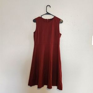 Uniqlo Burgundy Dress